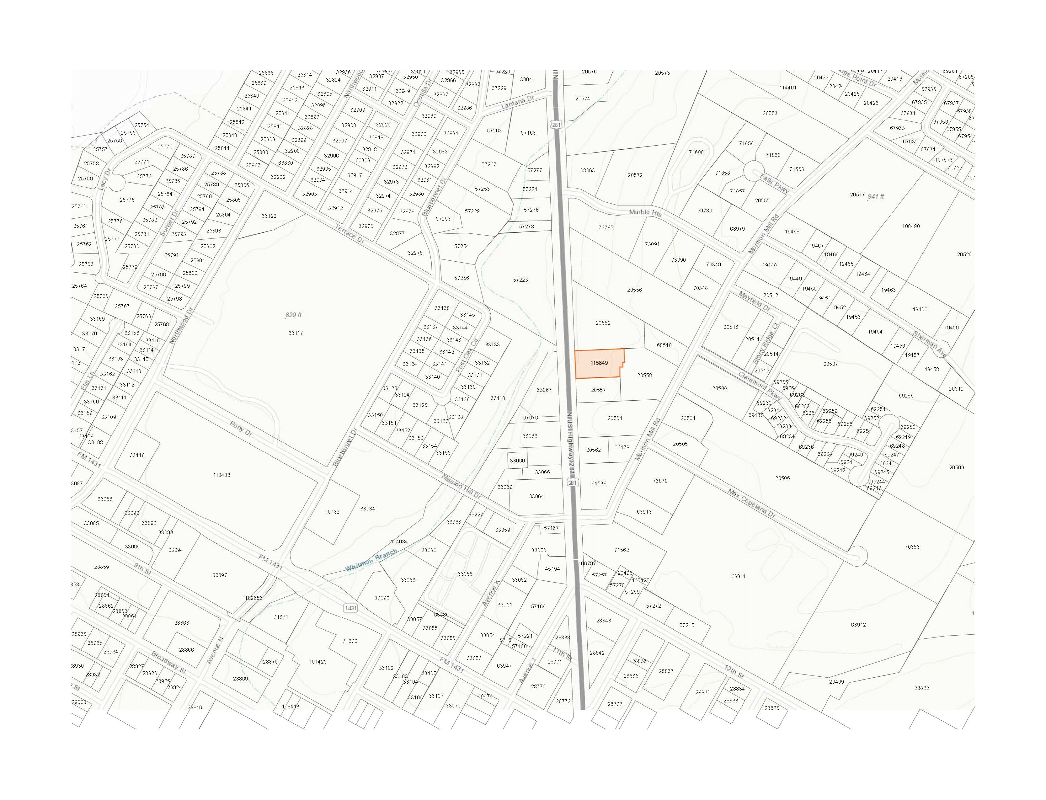 US HIGHWAY 281, Marble Falls, Texas 78654 COMMERCIAL LAND FOR SALE